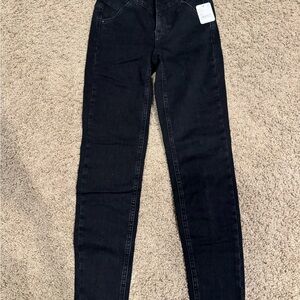 Free People Black Skinny Jeans